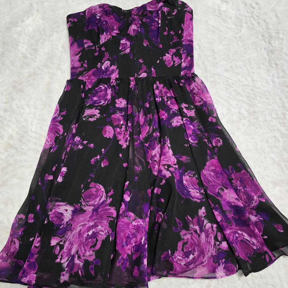 Guess Strapless Corset Top Mini Dress 4